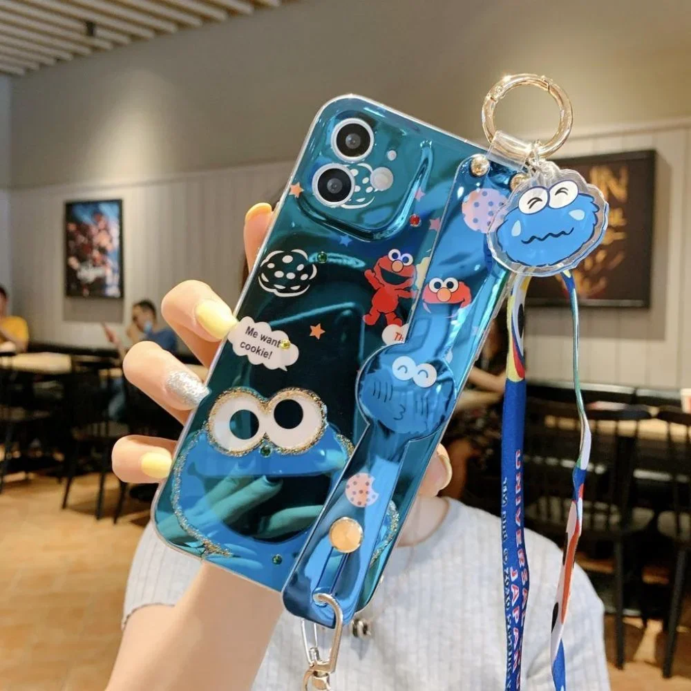 ELMO GLAM iPhone Case w/ Crossbody strap or Lanyard - Picture 8 of 13